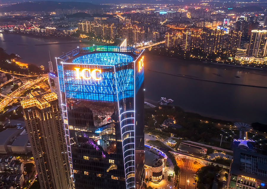 福州第一高樓，閩江璀璨地標(biāo)！超高層建筑升龍環(huán)球中心