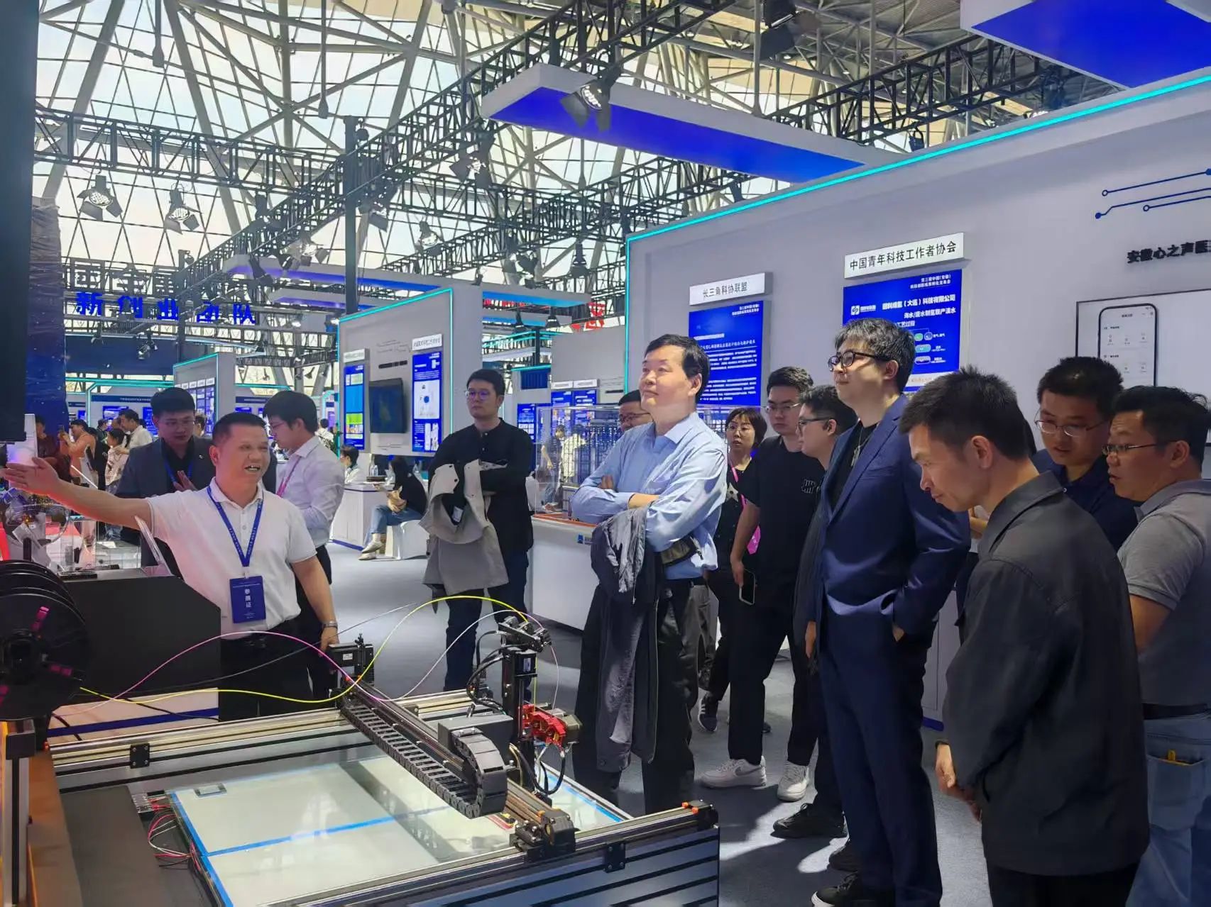 勇電驚艷亮相第三屆中國（安徽）科交會，AI+3D打印技術引熱潮