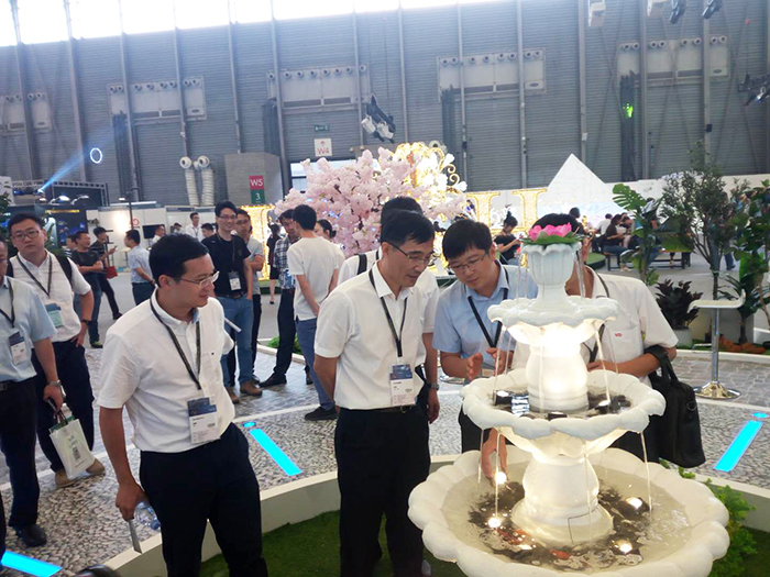 2018上海照明展落幕，勇電照明打造唯美園林景觀