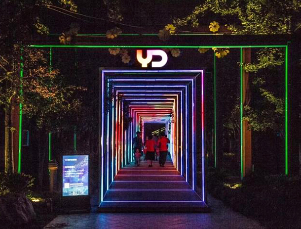 筑夢(mèng)古運(yùn)、智慧光影，勇電照明助力杭州燈光小品秀璀璨綻放