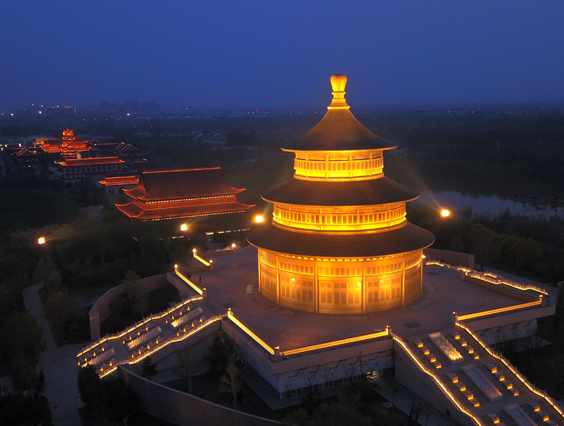 月色印古寺，光影繪禪意 — 勇電照明慶云金山寺項(xiàng)目